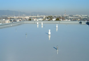 Wマンション屋上防水after
